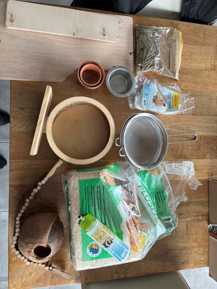 Hamster toebehoren, Animaux & Accessoires, Rongeurs & Lapins | Accessoires, Utilisé, Enlèvement