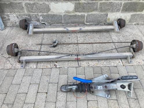 Knott assen en geremde dissel Knott voor aanhangwagen, Auto diversen, Aanhangwagen-onderdelen, Gebruikt, Ophalen