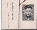 B P FOTO OORLOG DEKORT OOLEN 1922, Verzamelen, Bidprentjes en Rouwkaarten, Bidprentje, Ophalen of Verzenden