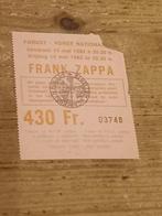 Ticket van Frank Zappa, Tickets en Kaartjes, Concerten | Rock en Metal, Eén persoon, Mei, Progressive