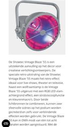 Vintage Blaze 55 Showtec, Ophalen, Zo goed als nieuw, Licht