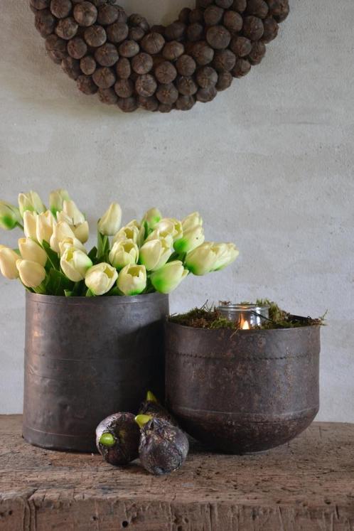 Oude rijstpot, Huis en Inrichting, Woonaccessoires | Overige, Nieuw, Ophalen of Verzenden