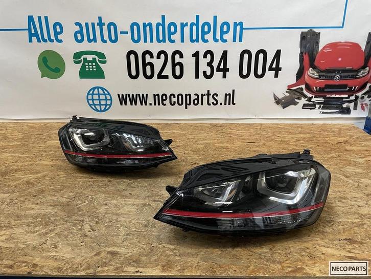 VW GOLF 7 GTI XENON KOPLAMP KOPLAMPEN ORIGINEEL, Auto-onderdelen, Verlichting, Volkswagen, Gebruikt, Ophalen of Verzenden