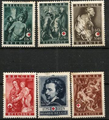 1944 Rode Kruis “Van Dyck” OBP 647/52* beschikbaar voor biedingen