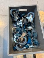 Zwenkwielen blauw, Enlèvement, Utilisé