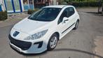 Peugeot 308 Berline 1.6Hdi An 2008 Airco, Auto's, Peugeot, Zwart, 1600 cc, Wit, USB