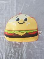 Peluche Jafri Toys • hamburger • TBE, Enfants & Bébés, Jouets | Peluches, Enlèvement ou Envoi, Comme neuf, Autres types
