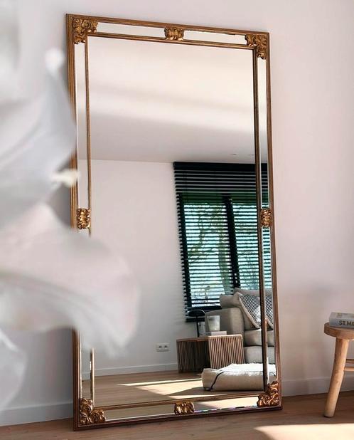 XXL Spiegel, Huis en Inrichting, Woonaccessoires | Spiegels, Zo goed als nieuw, Rond, Ophalen