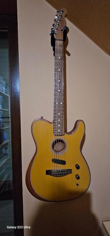 Fender Telecaster Acoustasonic Player Telecaster, Enlèvement ou Envoi, Comme neuf, Semi-solid body, Fender