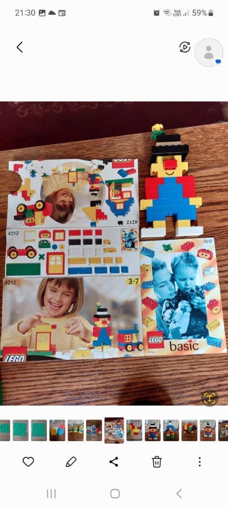 LEGO startset, set-nummer 4212 uitgifte1998 leeftijd va, Kinderen en Baby's, Speelgoed | Duplo en Lego, Zo goed als nieuw, Lego