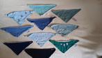 Bandana slabbetjes kwijldoekjes baby - 10 stuks, Ophalen, Gebruikt