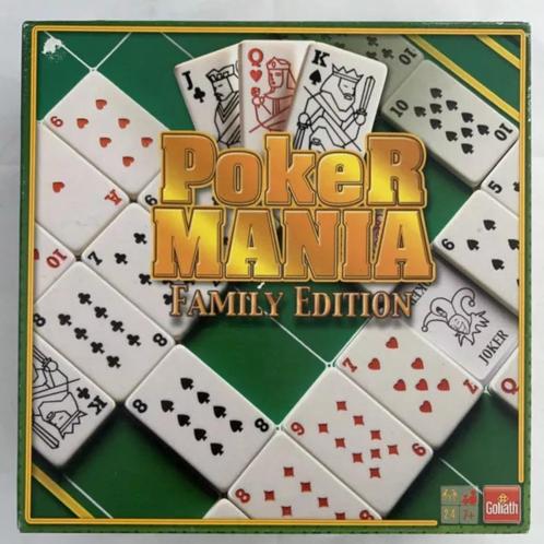 Poker Mania Family Edition Goliath bordspel spel compleet, Hobby en Vrije tijd, Gezelschapsspellen | Bordspellen, Zo goed als nieuw