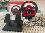 Hori Mario kart racing wheel pro deluxe met pedalen, Games en Spelcomputers, Spelcomputers | Nintendo Consoles | Accessoires, Ophalen