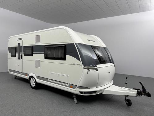 Hobby De Luxe 495 UL Enkele bedden Rolbed Voortent, Caravans en Kamperen, Caravans, Rondzit, Hobby, 2 aparte bedden, 4 tot 5 meter