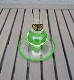Uranium glas kandelaar, Antiek en Kunst, Ophalen of Verzenden