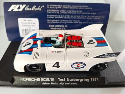 Fly Porsche 903/3 Test Nurburgring 1971 Martini Ref Nr C60, Kinderen en Baby's, Speelgoed | Racebanen, Nieuw, Racebaan, Elektrisch