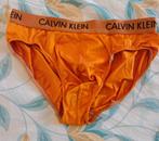 Gedragen Calvin Klein Polyamide Brief, Verzenden, Oranje, Calvin Klein, Slip