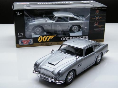 Modelauto Aston Martin DB5 1963 – James Bond 007 – 1:24, Hobby & Loisirs créatifs, Voitures miniatures | 1:24, Neuf, Voiture, Motormax