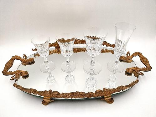 Val Saint Lambert glasservies., Antiek en Kunst, Antiek | Glaswerk en Kristal, Ophalen