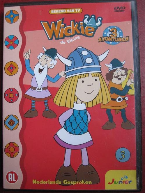 Wickie de Viking 3, Cd's en Dvd's, Dvd's | Tekenfilms en Animatie, Zo goed als nieuw, Europees, Tekenfilm, Alle leeftijden, Ophalen of Verzenden