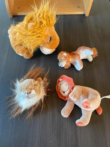 Leeuw, tijger knuffel, Enlèvement ou Envoi, Comme neuf