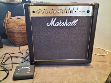 Lot  ampli Marshall mg50fx et guitare électrique Xcort X6, Musique & Instruments, Enlèvement, Comme neuf, Marshall