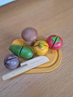 Snijdbaar groentensetje van Plan Toys, Kinderen en Baby's, Speelgoed | Houten speelgoed, Ophalen, Zo goed als nieuw