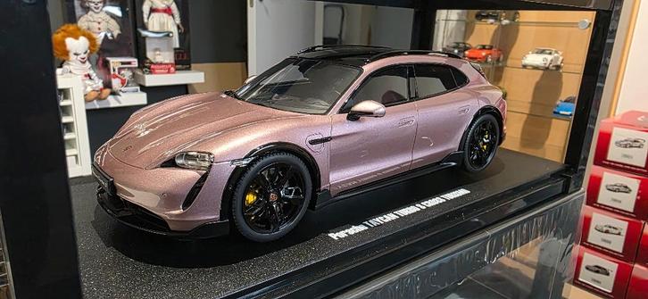 Porsche Taycan Turbo S Cross Turismo 1/18 Gt-Spirit, Hobby en Vrije tijd, Modelauto's | 1:18, Nieuw, Auto, Overige merken, Ophalen of Verzenden