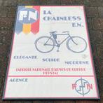 FN Fabrique nationale oude affiche cardan fiets acatene, Ophalen of Verzenden, Zo goed als nieuw