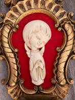 Vintage wanddecoratie engel wijwatervat, Antiek en Kunst, Antiek | Religieuze voorwerpen, Ophalen of Verzenden