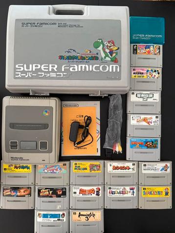 Super Famicom Console, jeux et accessoires beschikbaar voor biedingen