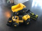 Tonka graafmachines en laadwagen, Ophalen