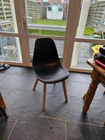 mooie kuipstoeltjes, zwart, Huis en Inrichting, Stoelen, Ophalen, Zo goed als nieuw, Zwart