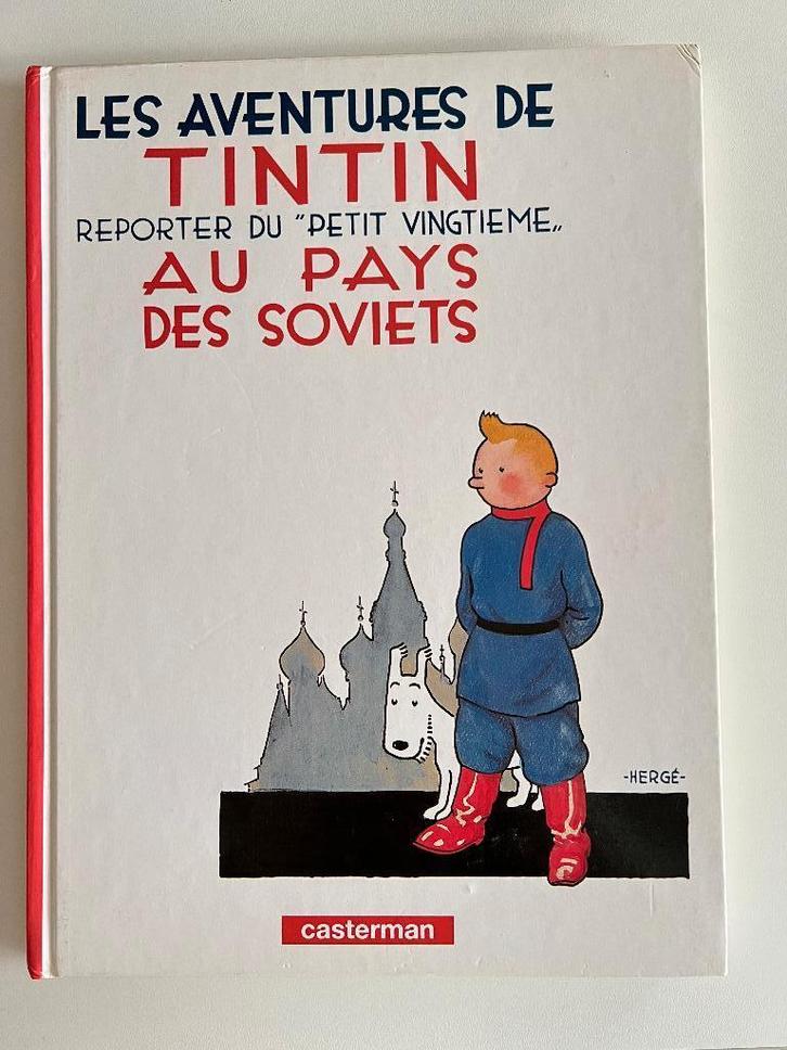 BD Tintin au pays des Soviets, Livres, BD, Utilisé, Une BD, Enlèvement ou Envoi