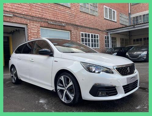 Peugeot 308 SW 1.2 GT-LINE Automaat *Leder/GPS/Pano.Dak*, Auto's, Peugeot, Bedrijf, Te koop, ABS, Achteruitrijcamera, Airbags