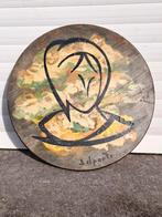 huile sur panneau signe charles delporte, Enlèvement ou Envoi