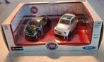 Mooie verzameling doos . De nieuwe en de oude FIAT 500, Hobby en Vrije tijd, Modelauto's | 1:43, Ophalen of Verzenden, Zo goed als nieuw