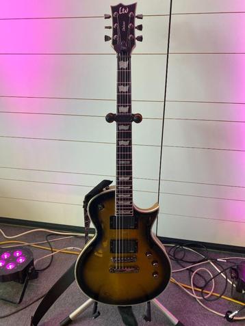 Guitare électrique ESP LTD EC-1000 Gold Sunburst