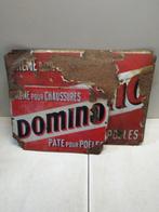 2 plaques émaillée en l'état, Enlèvement ou Envoi, Utilisé, Panneau publicitaire