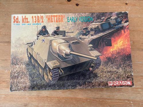 Sd. Kfz. 138/2 HETZER Early - Dragon 6030 1/35, Hobby en Vrije tijd, Modelbouw | Auto's en Voertuigen, Tank, 1:32 tot 1:50, Ophalen of Verzenden