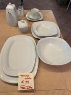 Wit servies voor 10 personen, Antiek en Kunst, Antiek | Servies compleet, Ophalen