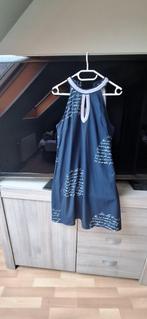 Blauwe jurk, Kleding | Dames, Ophalen of Verzenden, Zo goed als nieuw, Maat 38/40 (M)