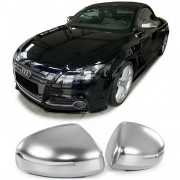 COQUES DE RÉTROVISEURS ALU BROSSÉ LOOK TTS - TTRS AUDI TT 8J, Autos : Pièces & Accessoires, Enlèvement ou Envoi, Audi