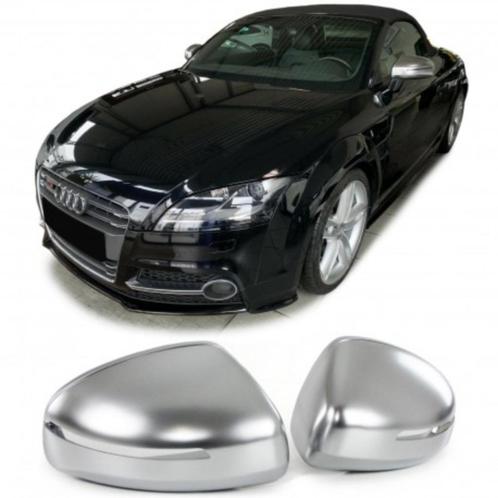 COQUES DE RÉTROVISEURS ALU BROSSÉ LOOK TTS - TTRS AUDI TT 8J, Auto-onderdelen, Overige Auto-onderdelen, Audi, BMW, Ophalen of Verzenden