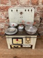 Vintage speelgoedfornuis MFZ, Ophalen