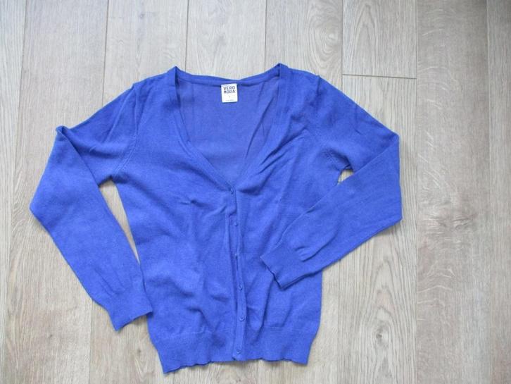 Gilet, taille M, Vero Moda, Vêtements | Femmes, Pulls & Gilets, Porté, Taille 38/40 (M), Bleu, Envoi