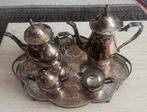 Verzilverd Koffie en theestel, Ophalen of Verzenden