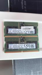 Samsung DDR5 16GB 2x 8Gb, Informatique & Logiciels, Mémoire RAM, Enlèvement ou Envoi, Comme neuf, DDR5, 16 GB