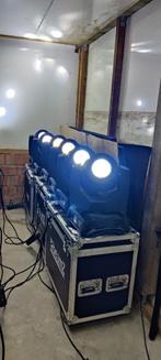 6x BeamZ Tiger E 7R moving head MK2 230W + 3x flightcase, Muziek en Instrumenten, Licht en Laser, Ophalen, Gebruikt, Licht