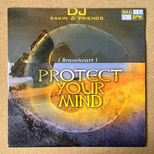 DJ Sakin & Friends – Protect Your Mind (Braveheart), Cd's en Dvd's, Vinyl | Dance en House, Gebruikt, Techno of Trance, 12 inch